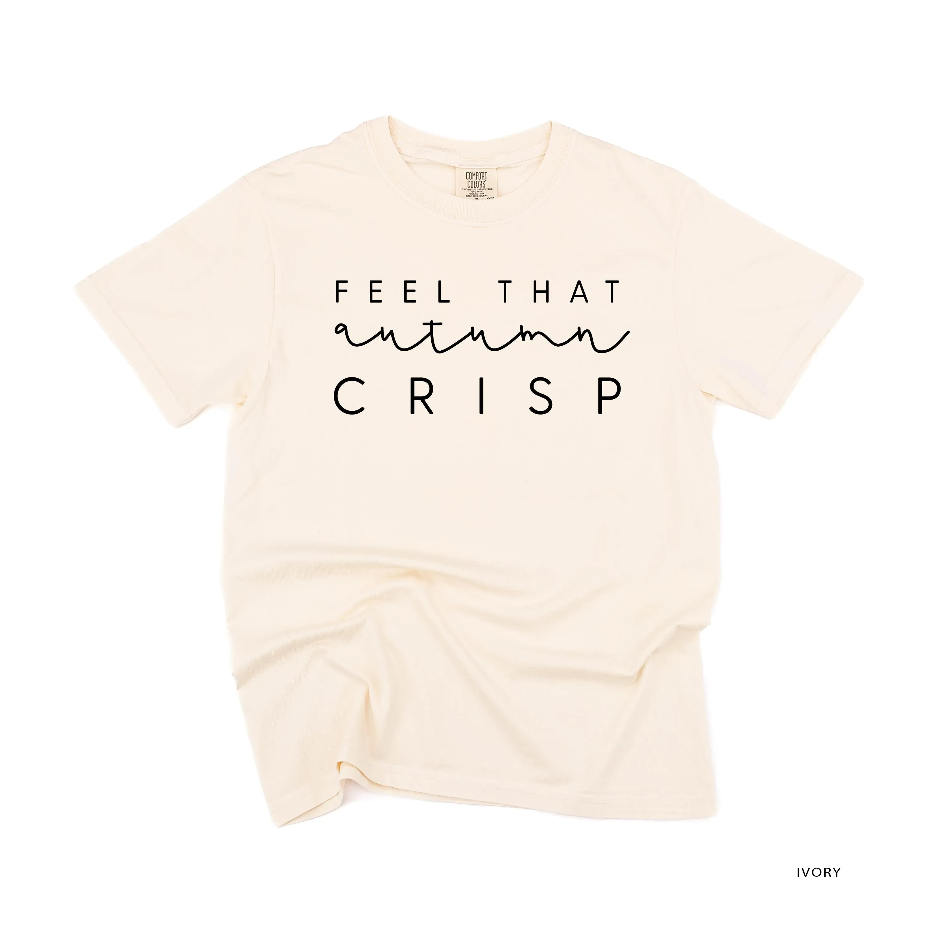 Feel That Autumn Crisp - SHORT SLEEVE COMFORT COLORS TEE