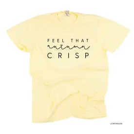 Feel That Autumn Crisp - SHORT SLEEVE COMFORT COLORS TEE