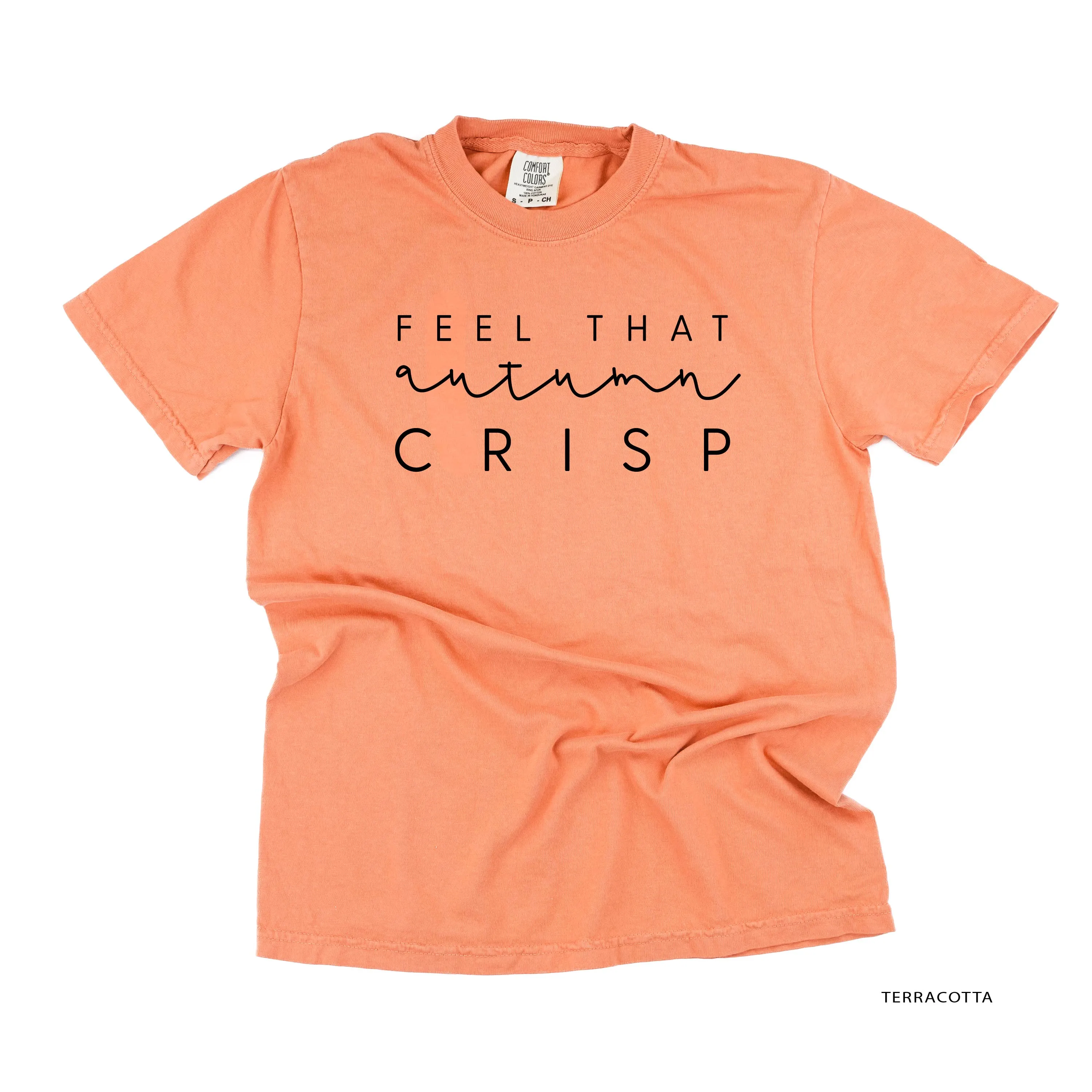 Feel That Autumn Crisp - SHORT SLEEVE COMFORT COLORS TEE