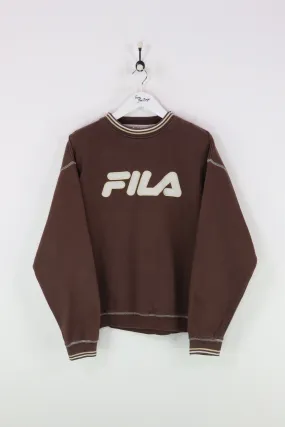 Fila Sweatshirt Brown Large