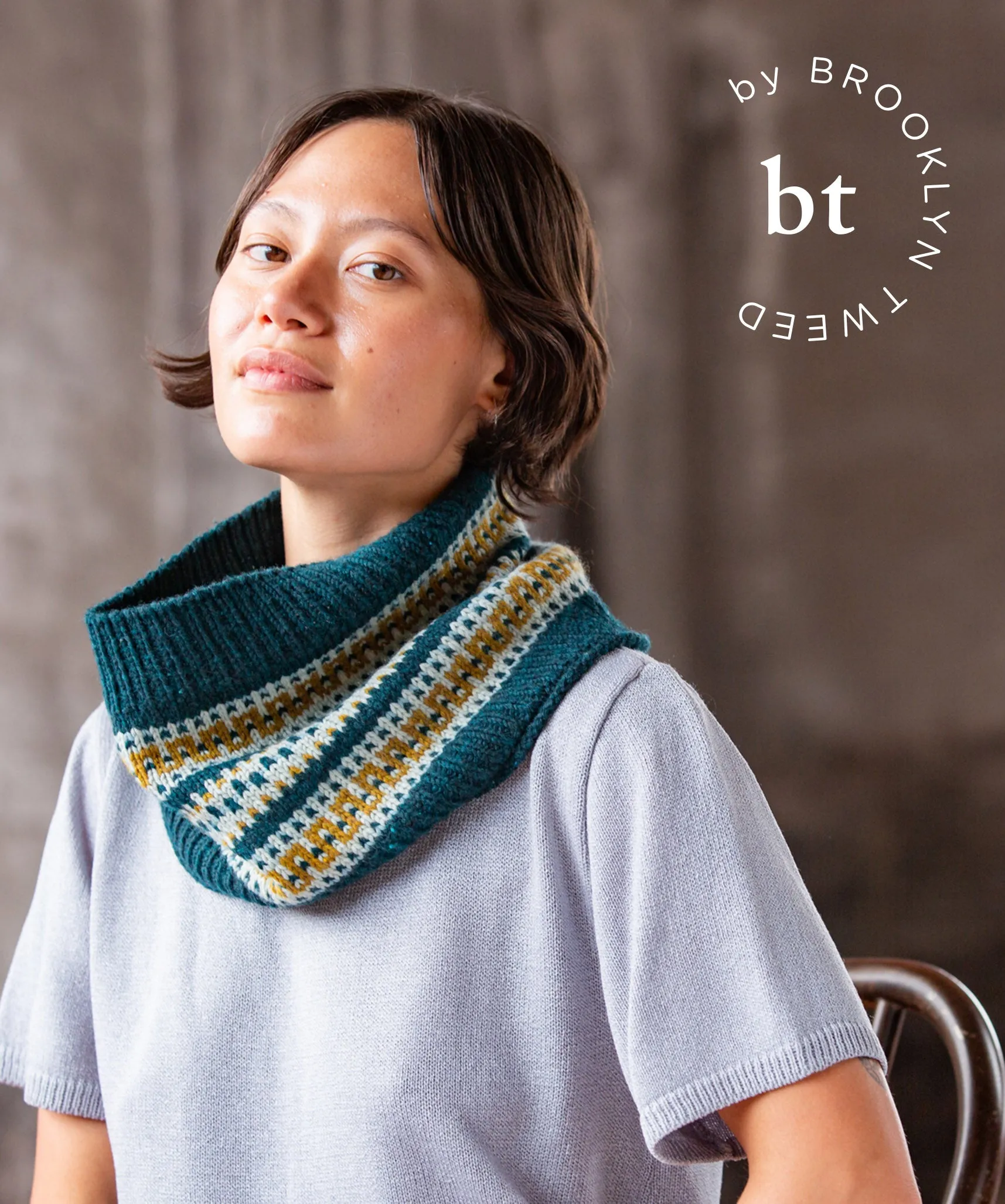 First Colorwork Cowl