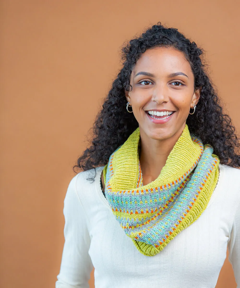 First Colorwork Cowl