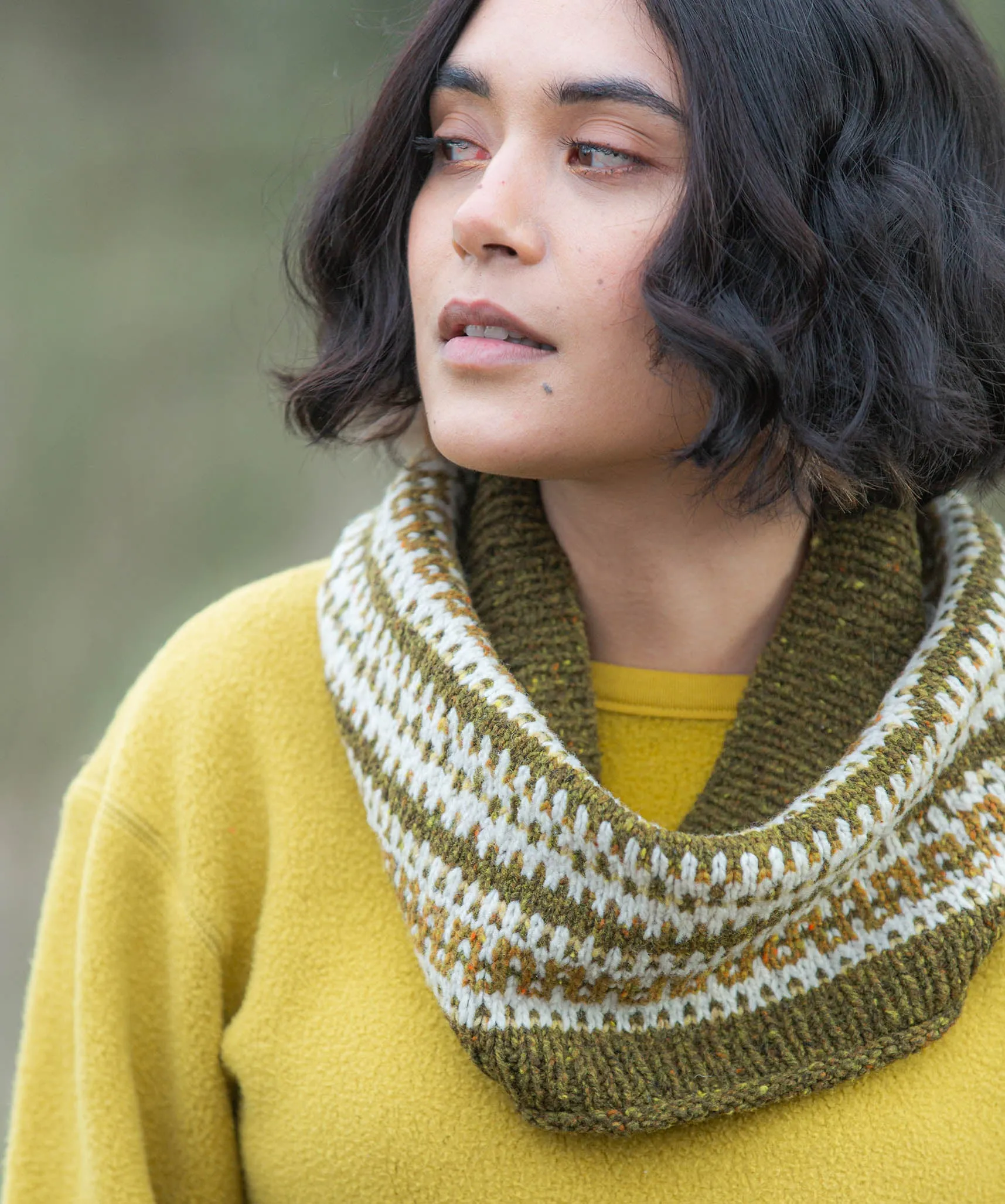 First Colorwork Cowl