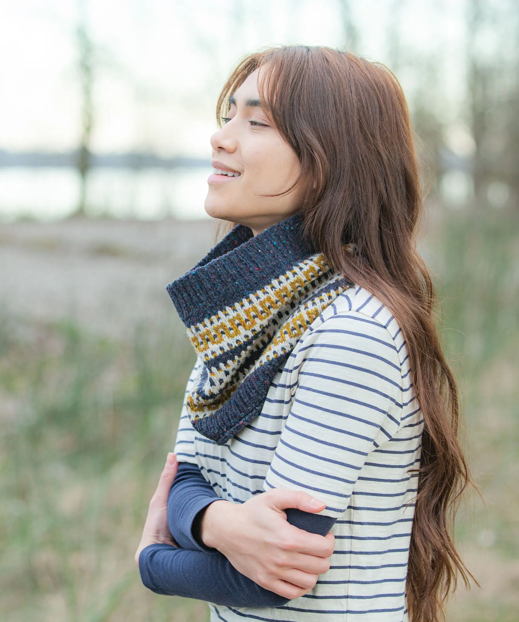 First Colorwork Cowl