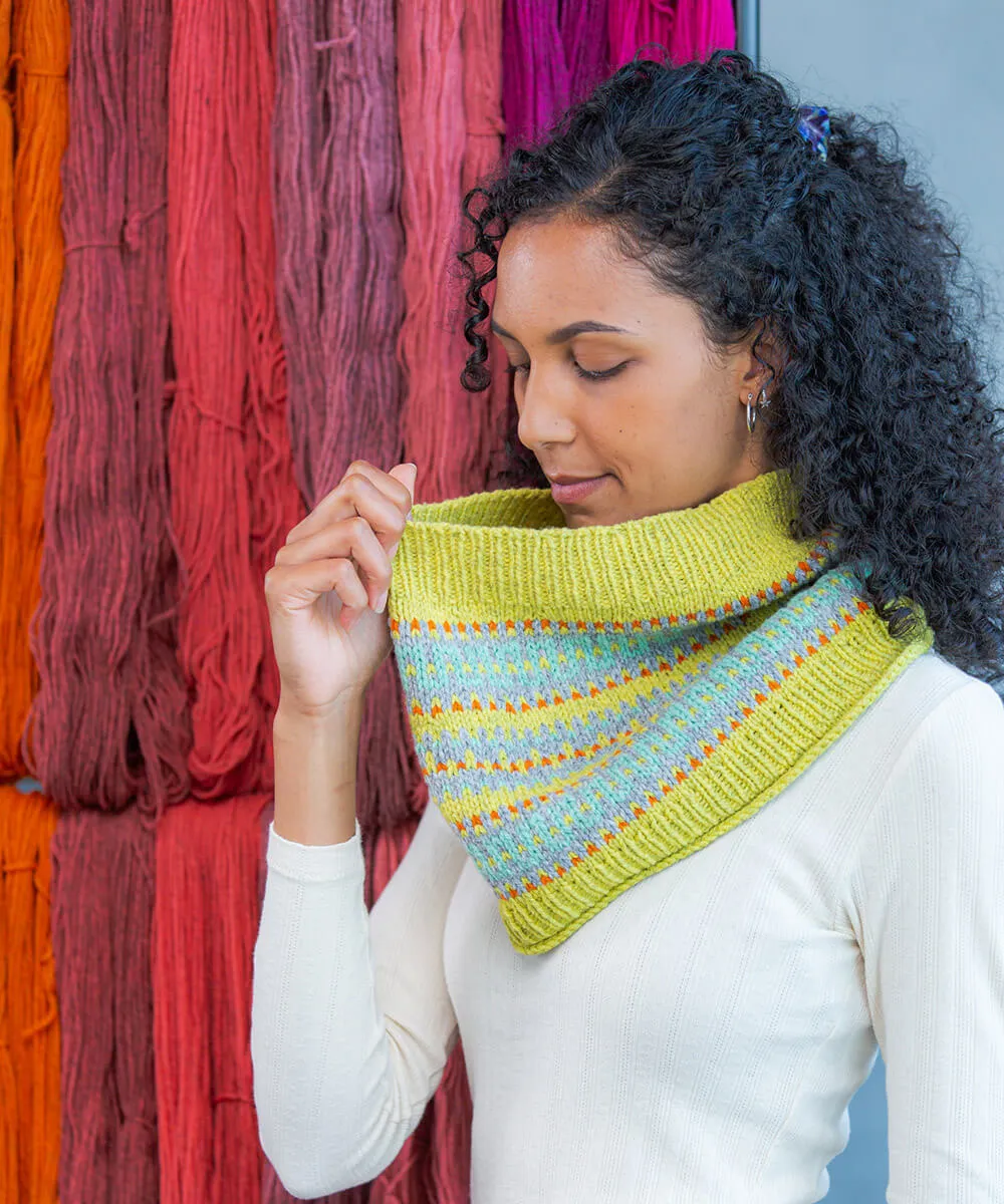 First Colorwork Cowl