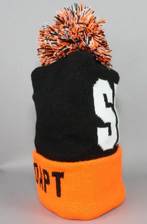 Fully Laced X Adapt :: SFC (Black/Orange Beanie)
