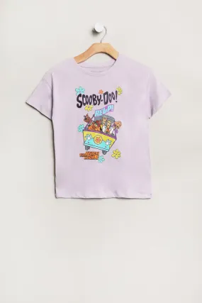 Girls' Scooby-Doo And The Mystery Machine Graphic Classic Tee