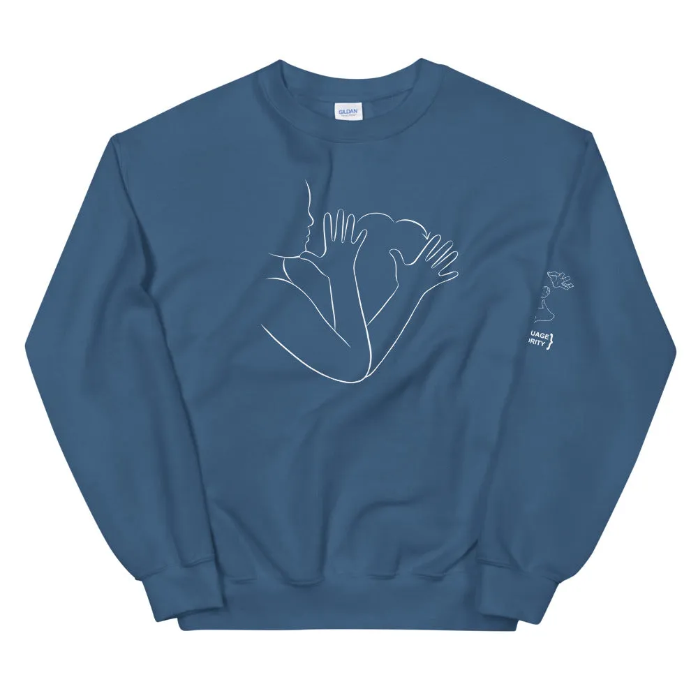 GRANDMA (ASL) Crew Neck Sweatshirt
