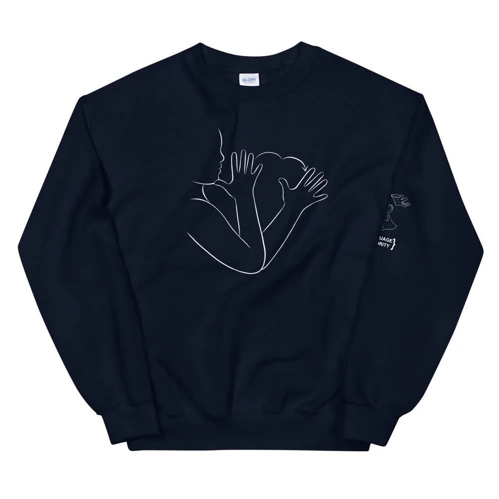 GRANDMA (ASL) Crew Neck Sweatshirt
