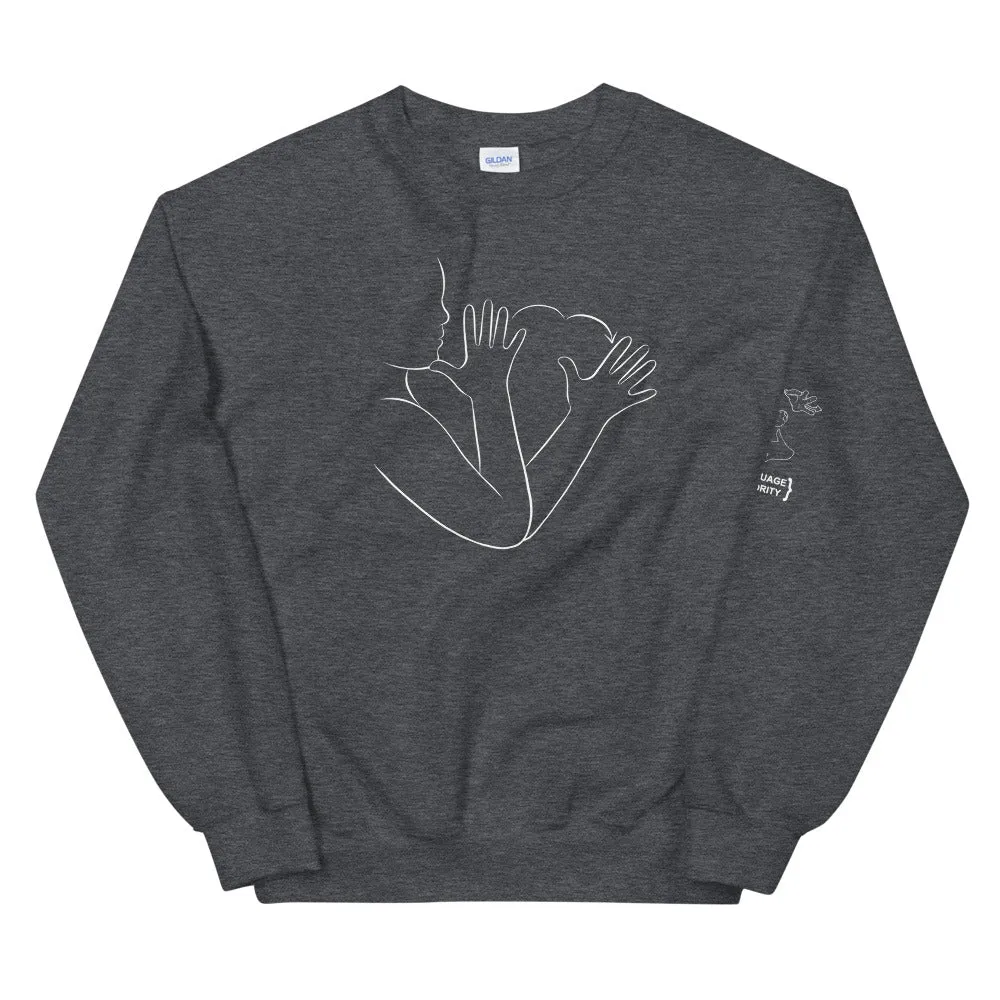 GRANDMA (ASL) Crew Neck Sweatshirt