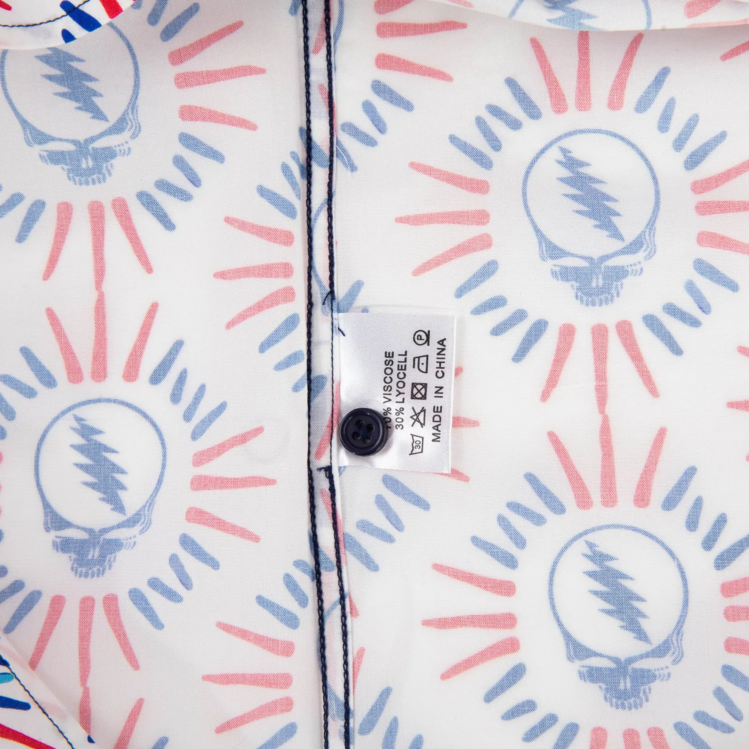 Grateful Dead | Relaxed Button Down | Steal Your Face Design