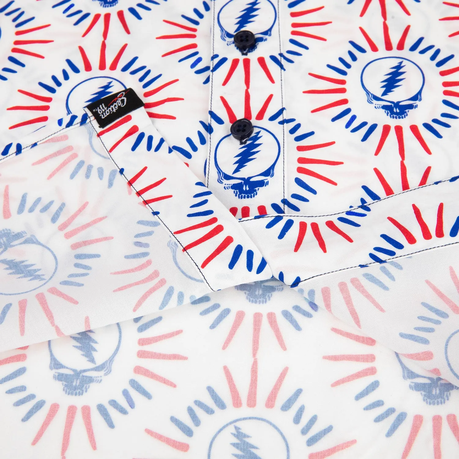 Grateful Dead | Relaxed Button Down | Steal Your Face Design
