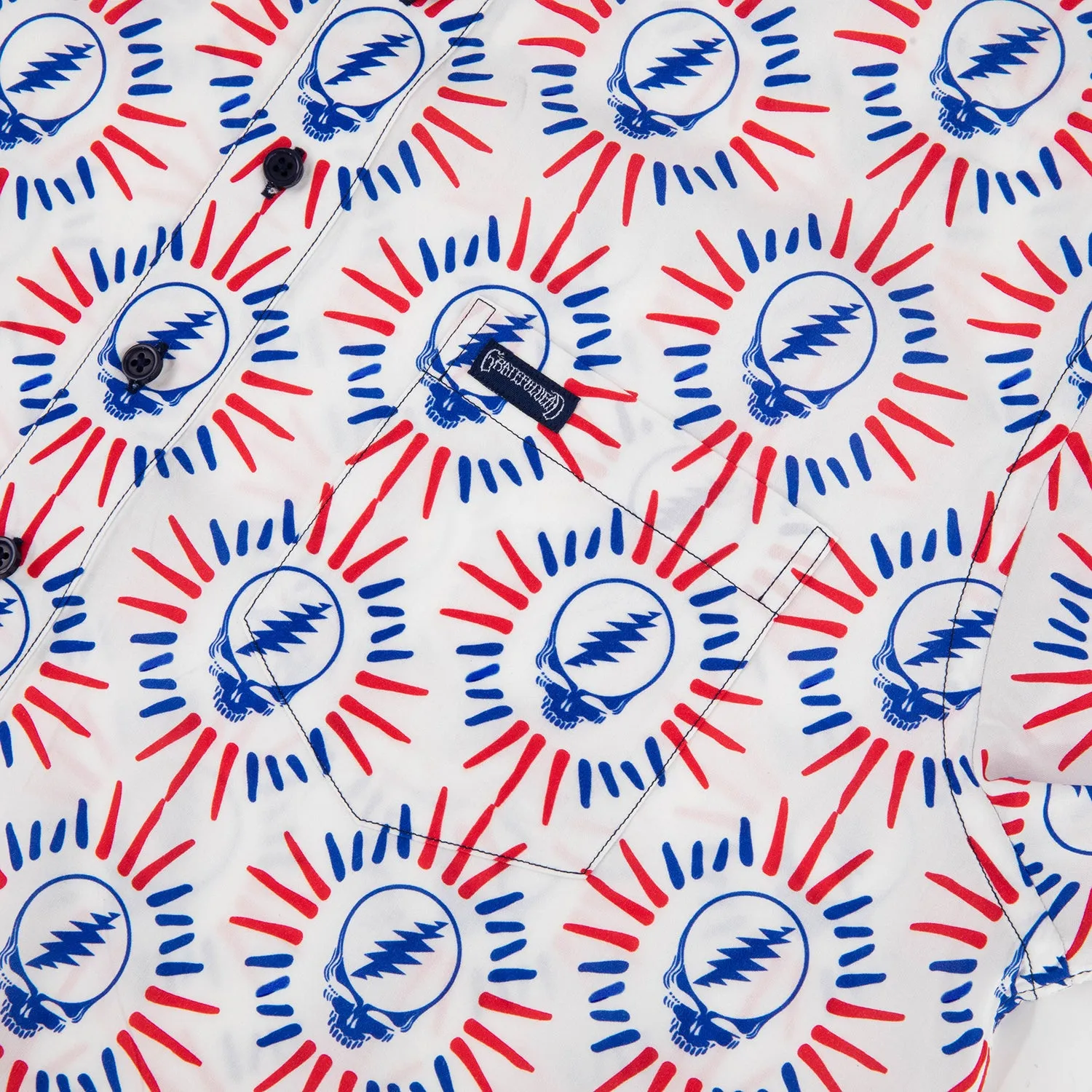 Grateful Dead | Relaxed Button Down | Steal Your Face Design