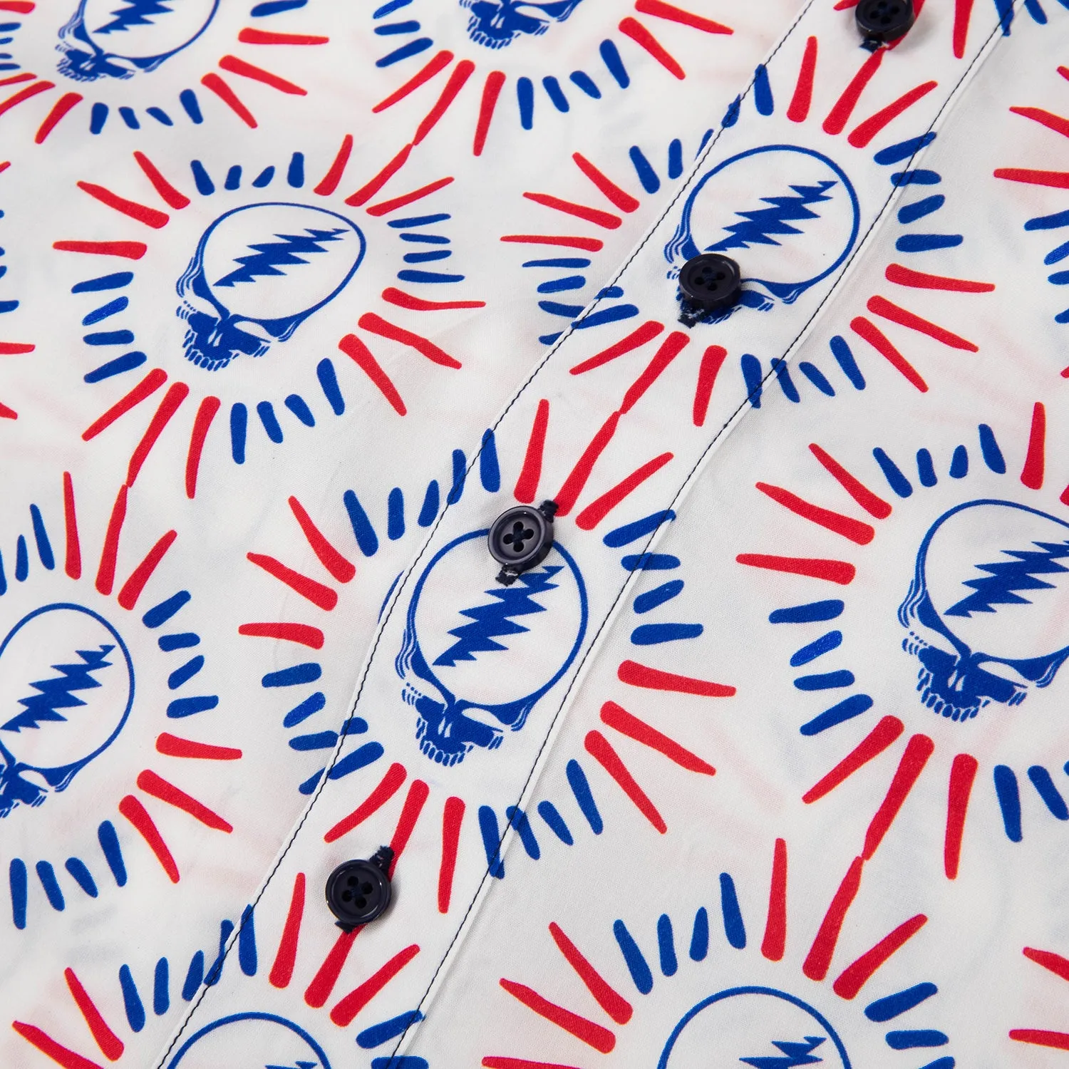 Grateful Dead | Relaxed Button Down | Steal Your Face Design