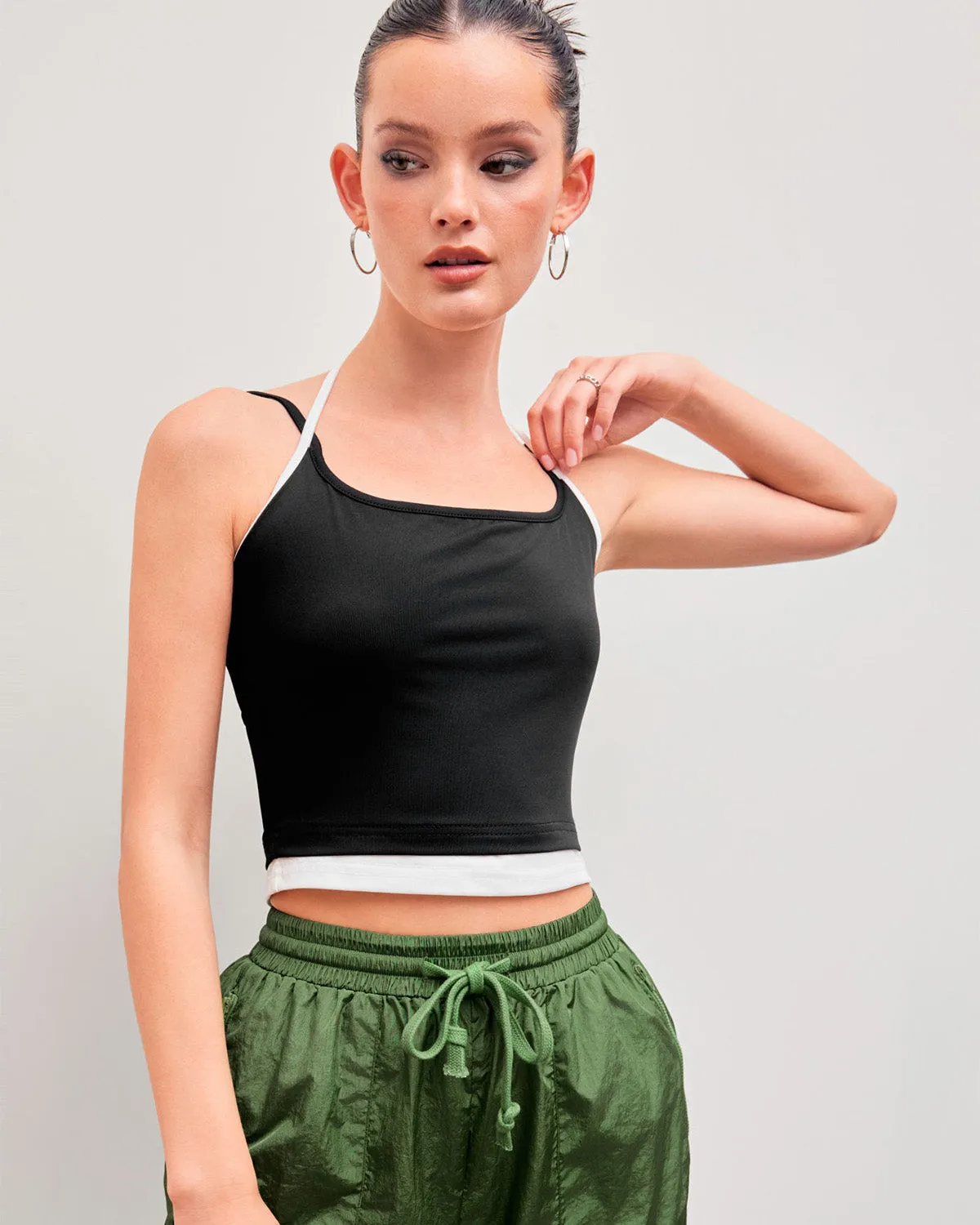 HALTER NECK CROP TOP