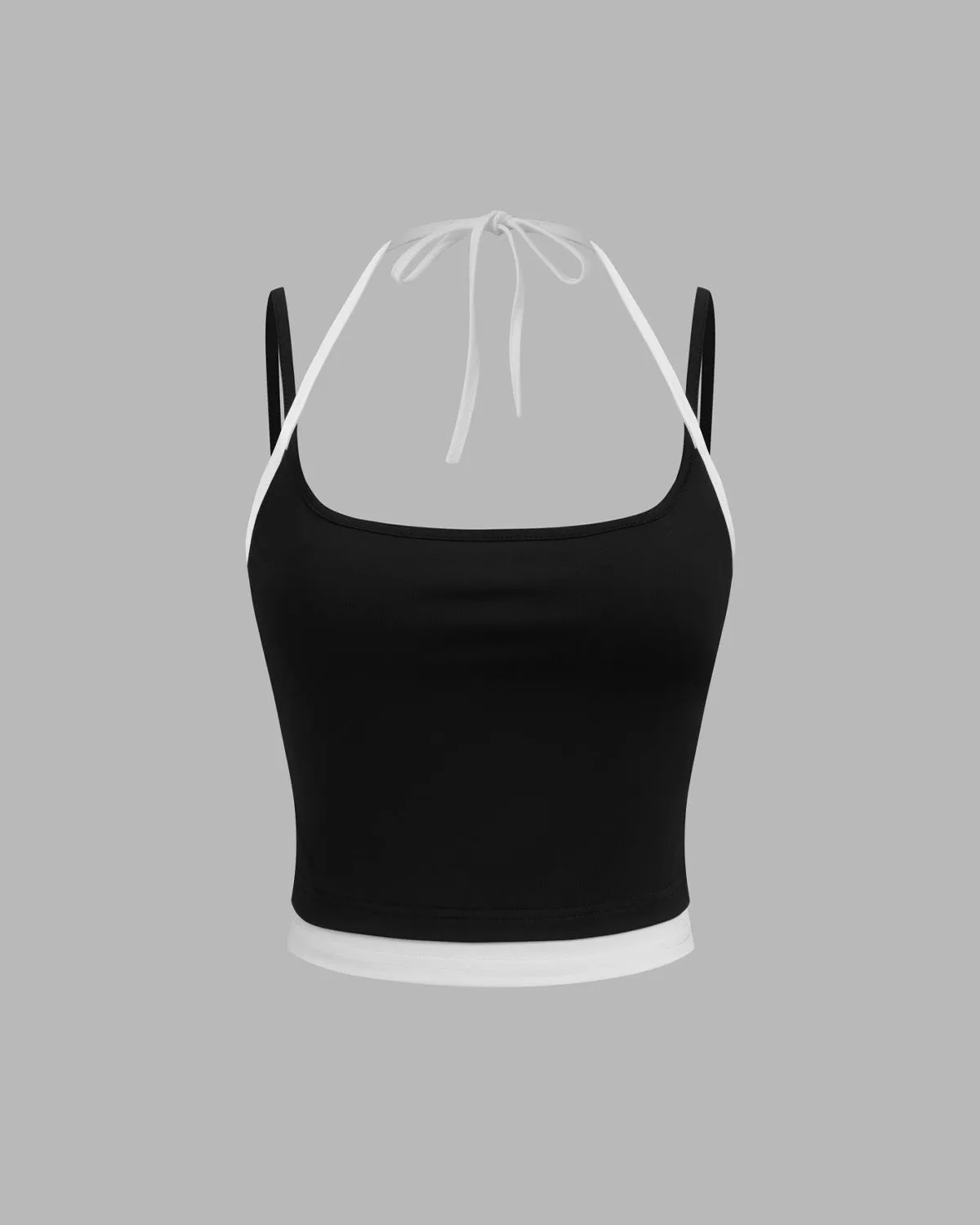 HALTER NECK CROP TOP