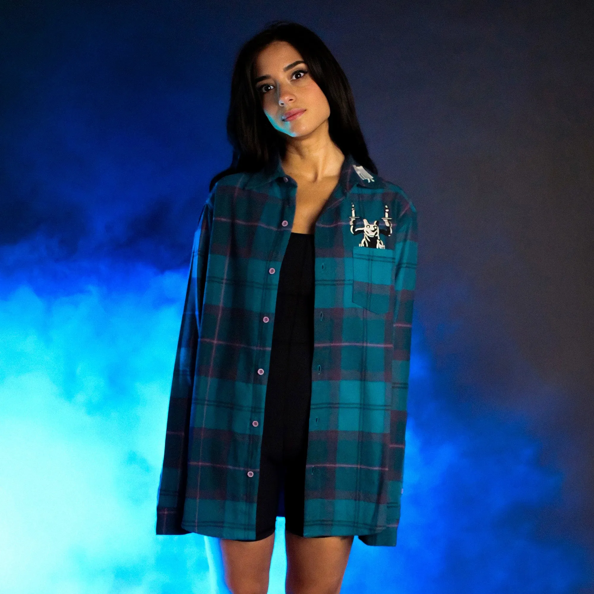 Haunted Mansion Glow Chamber Flannel II