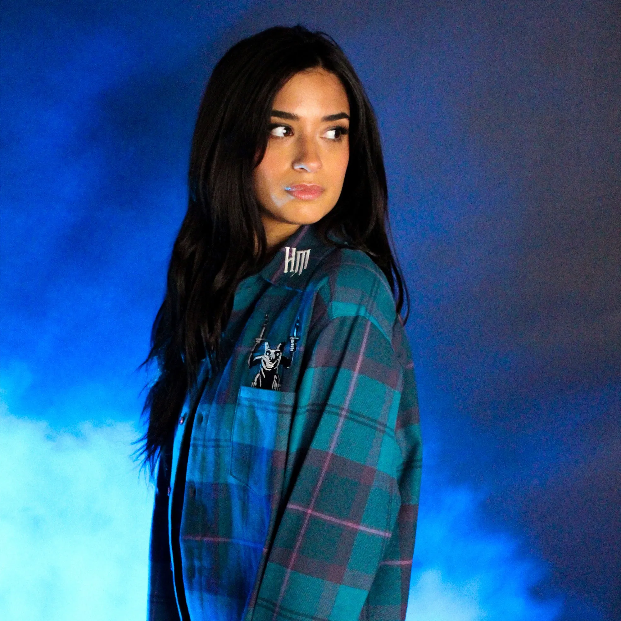 Haunted Mansion Glow Chamber Flannel II