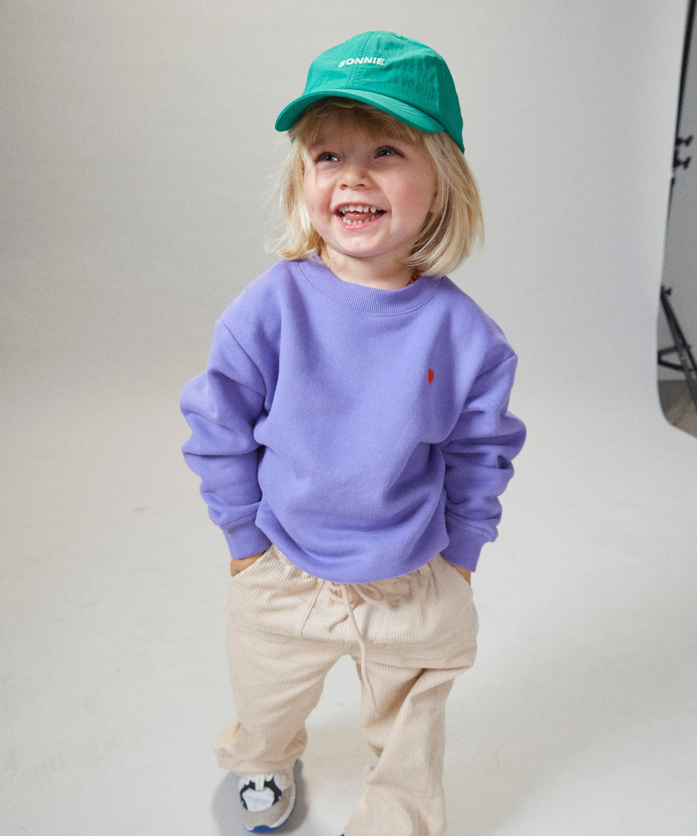 Heart Crewneck - Lavender