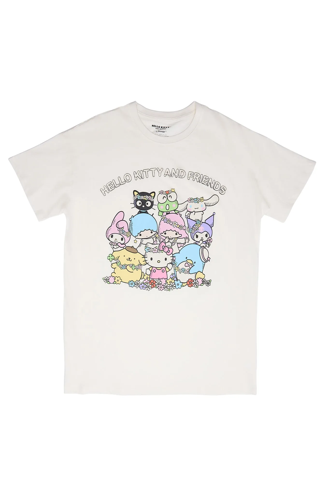 Hello Kitty And Friends Graphic Relaxed Tee