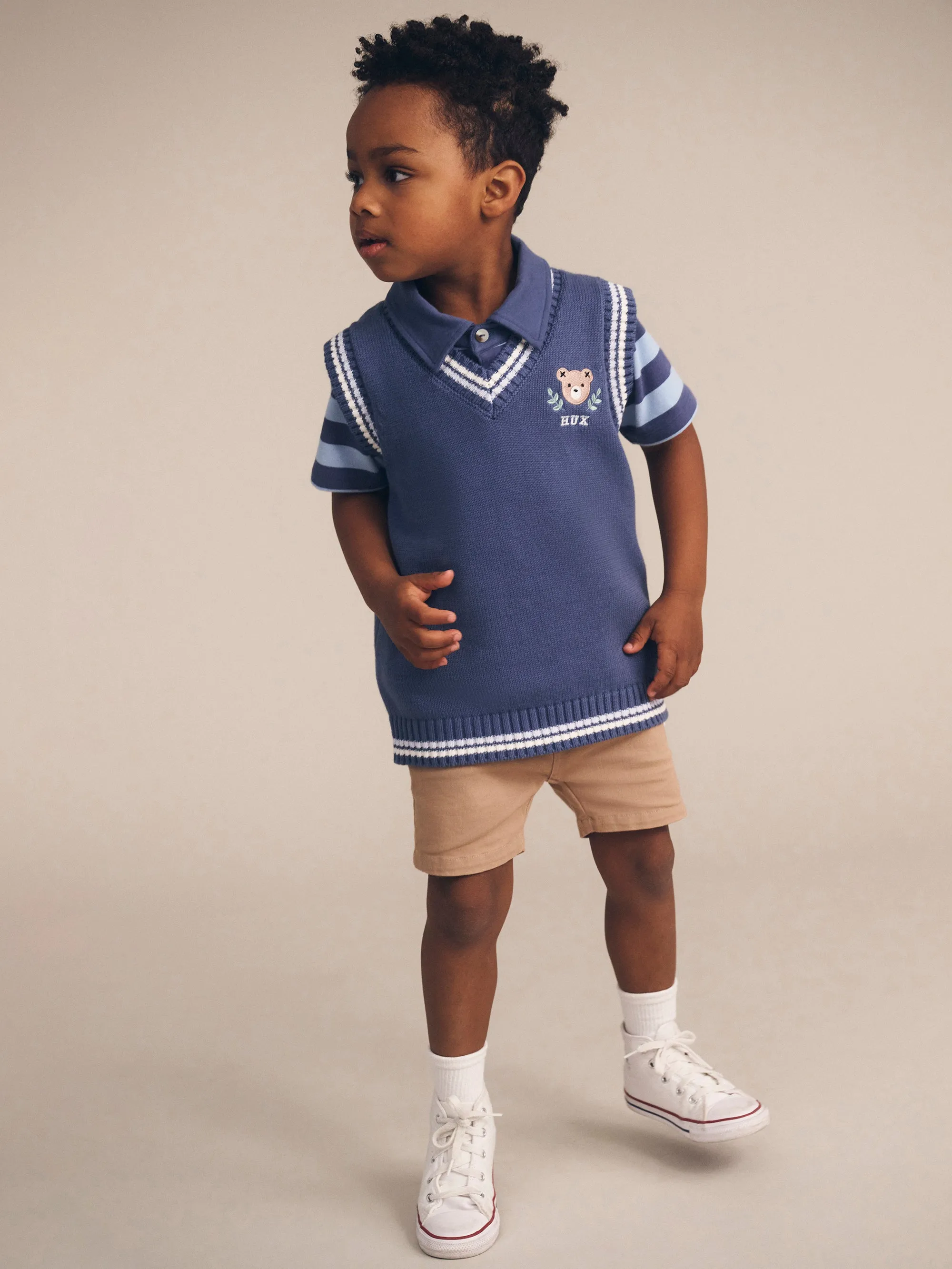 Huxbaby Huxbear Caramel Chino Short