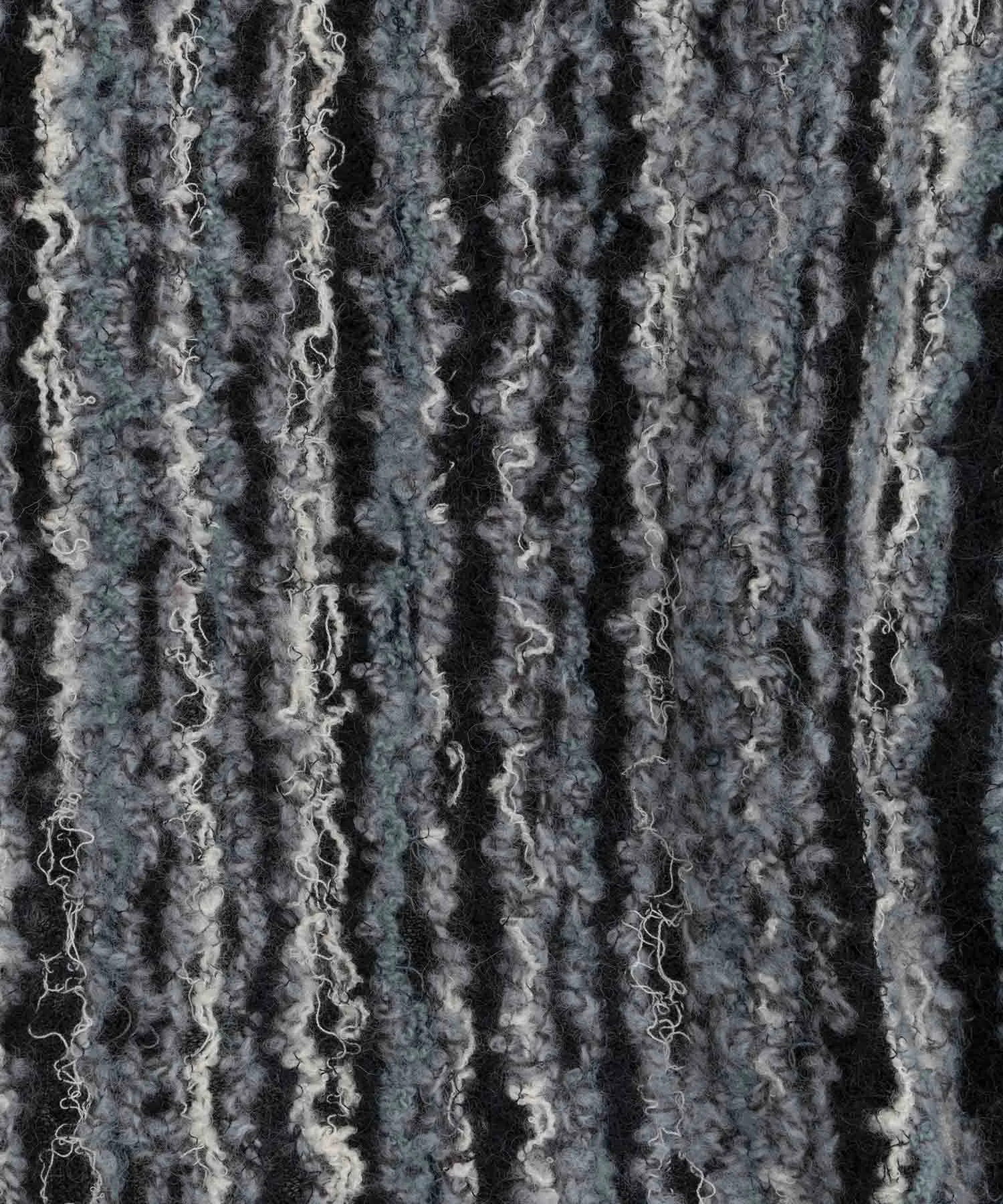 Irregular Inlay Knitting Prime-Over Crew Neck Knit Pullover