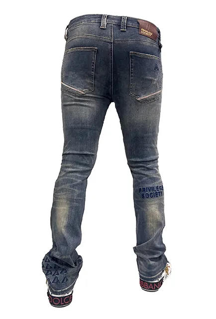 IYKYK Skinny Flare Denim