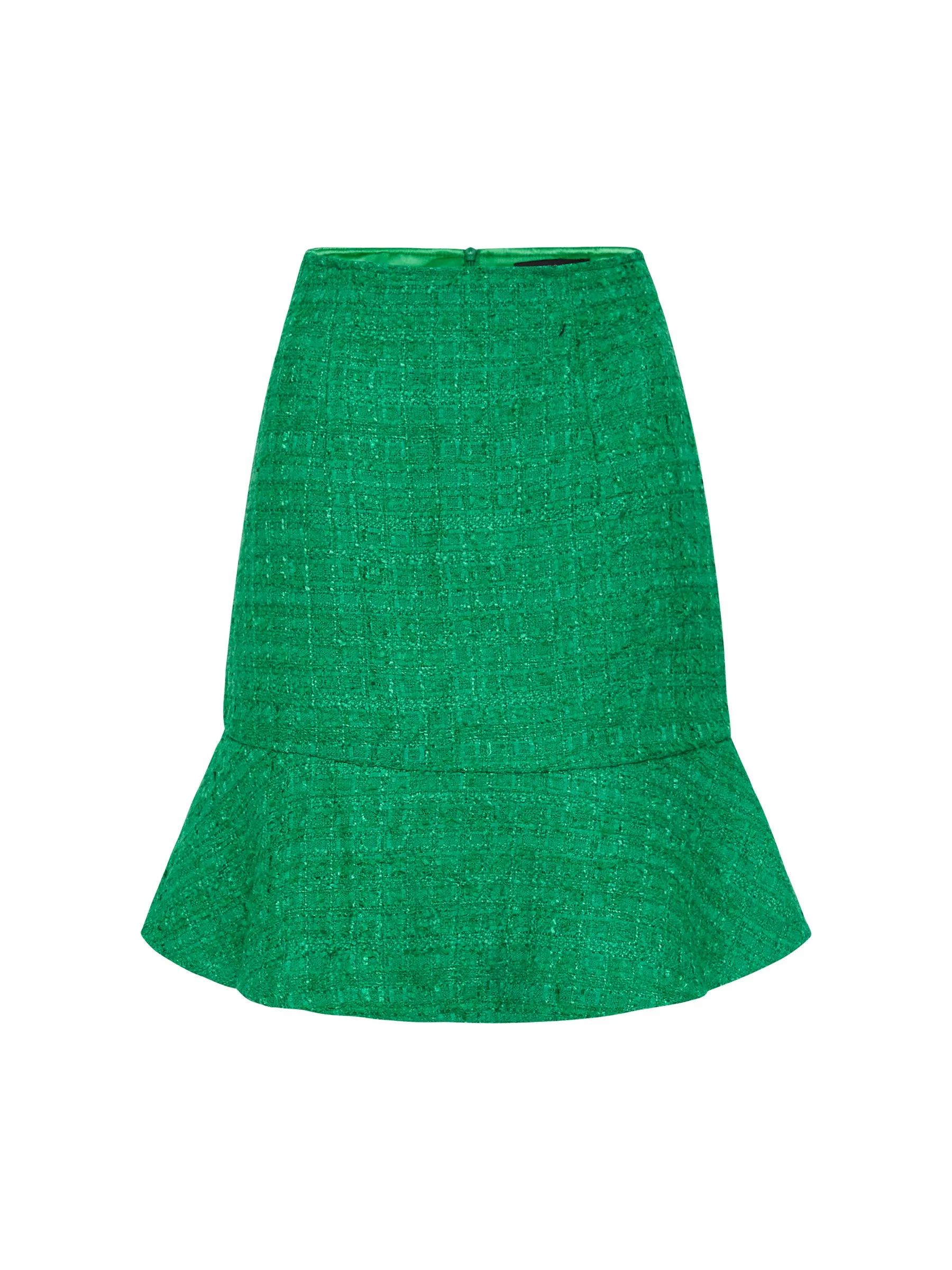 Jackie Flounce Skirt - Emerald (Size 8 Only)