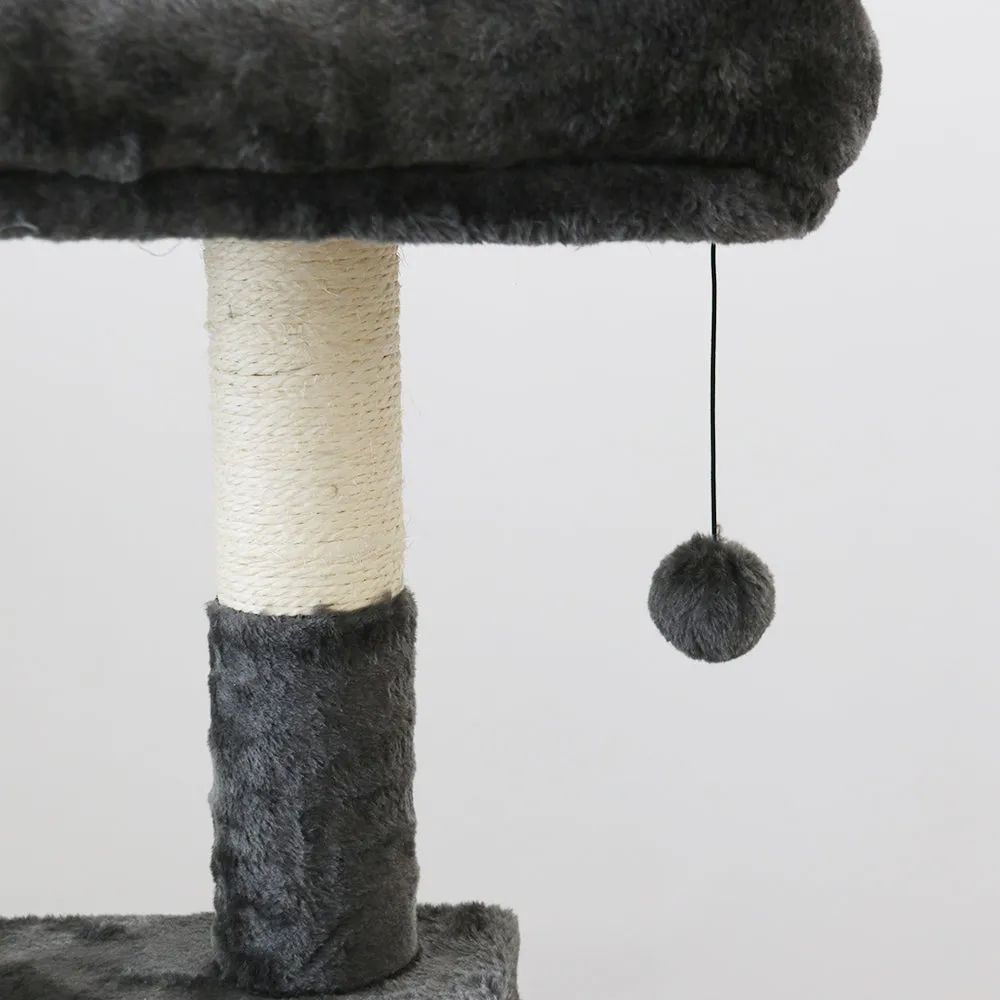 Jute Twine Cat Scratching Tree, Multiple Platforms, 112cm - CATIO