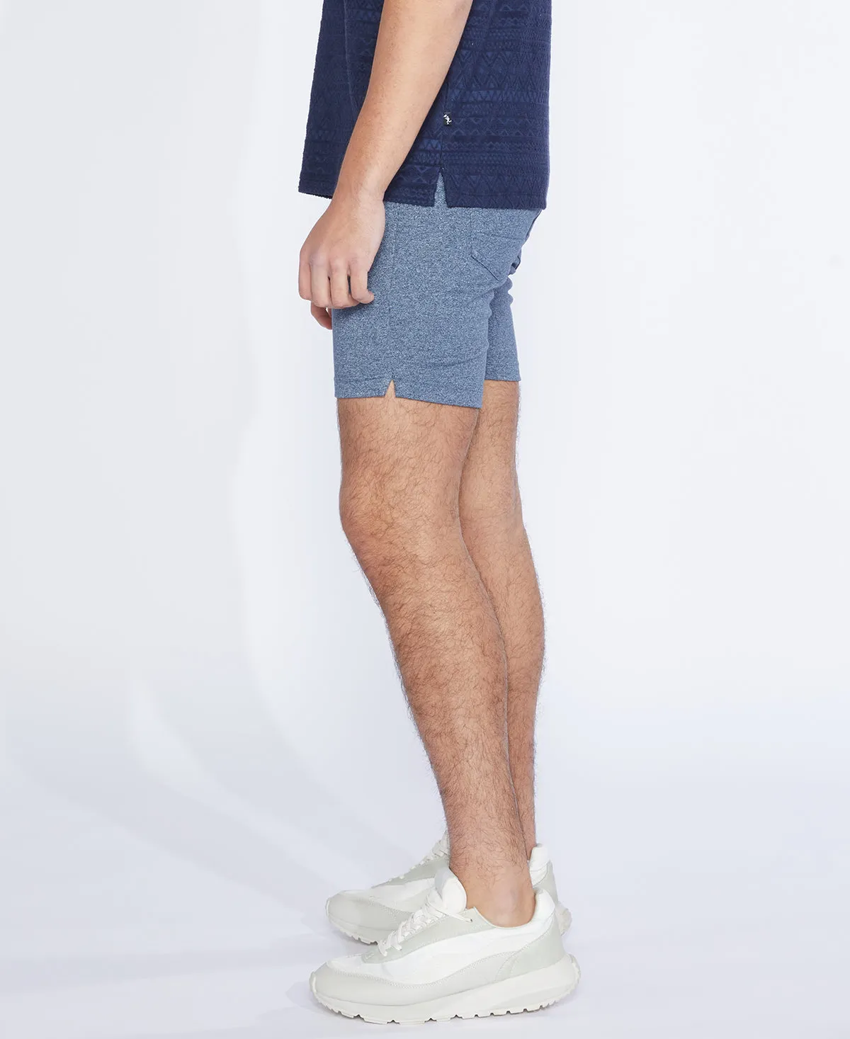 Keith 6" Short (Heather Slate)