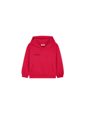 Kids' 365 Midweight Hoodie—Goji berry red