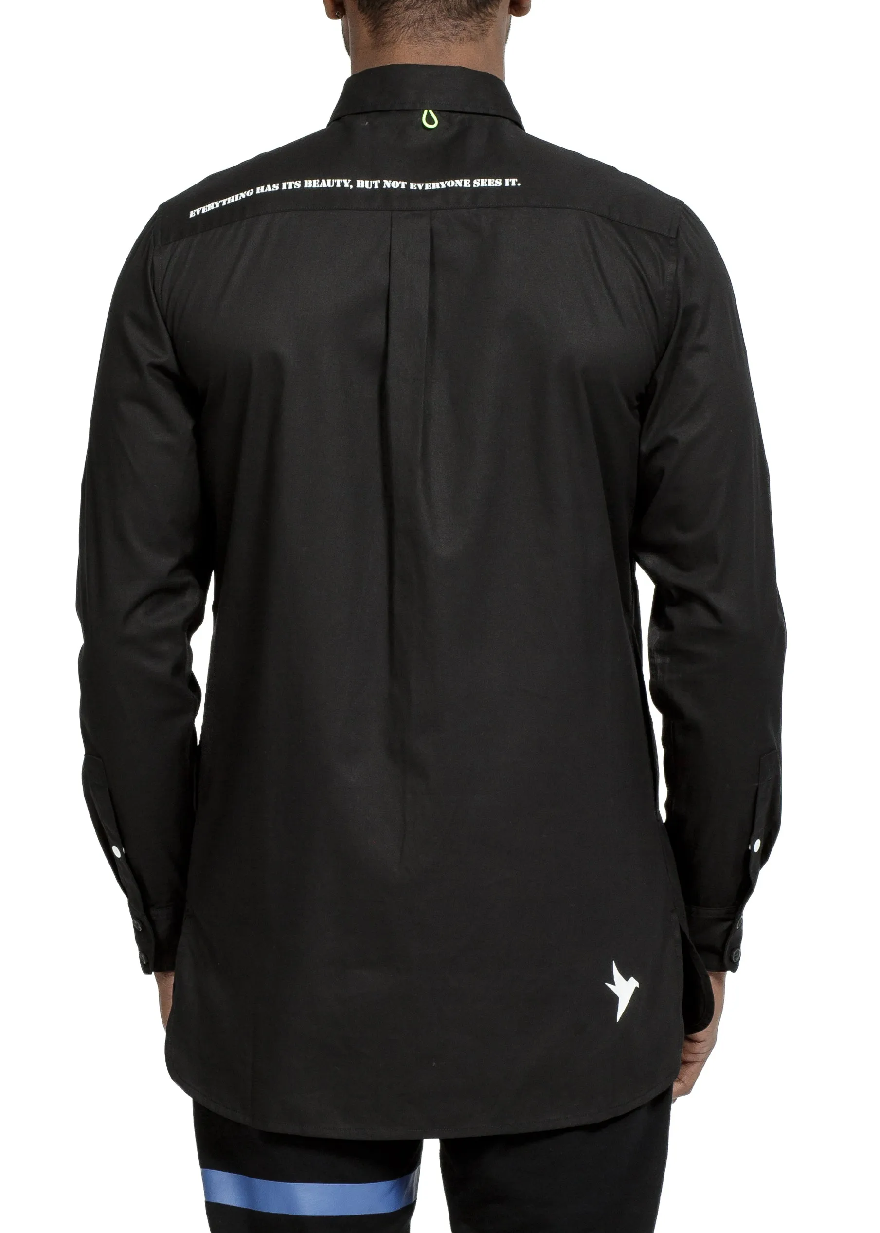 Konus Men's Button Down / Duel In Black