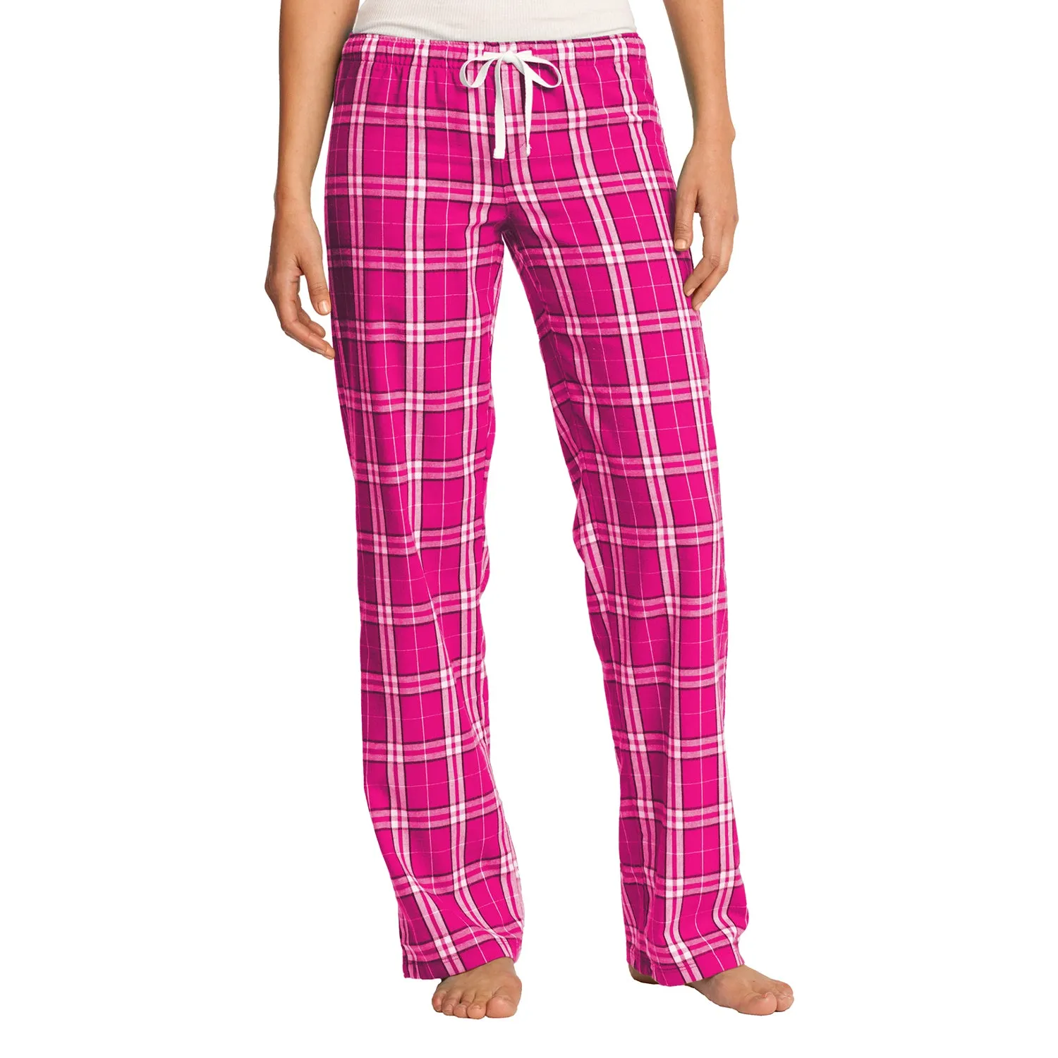 Mafoose Women’s Juniors Flannel Plaid Sleepwear Pajamas
