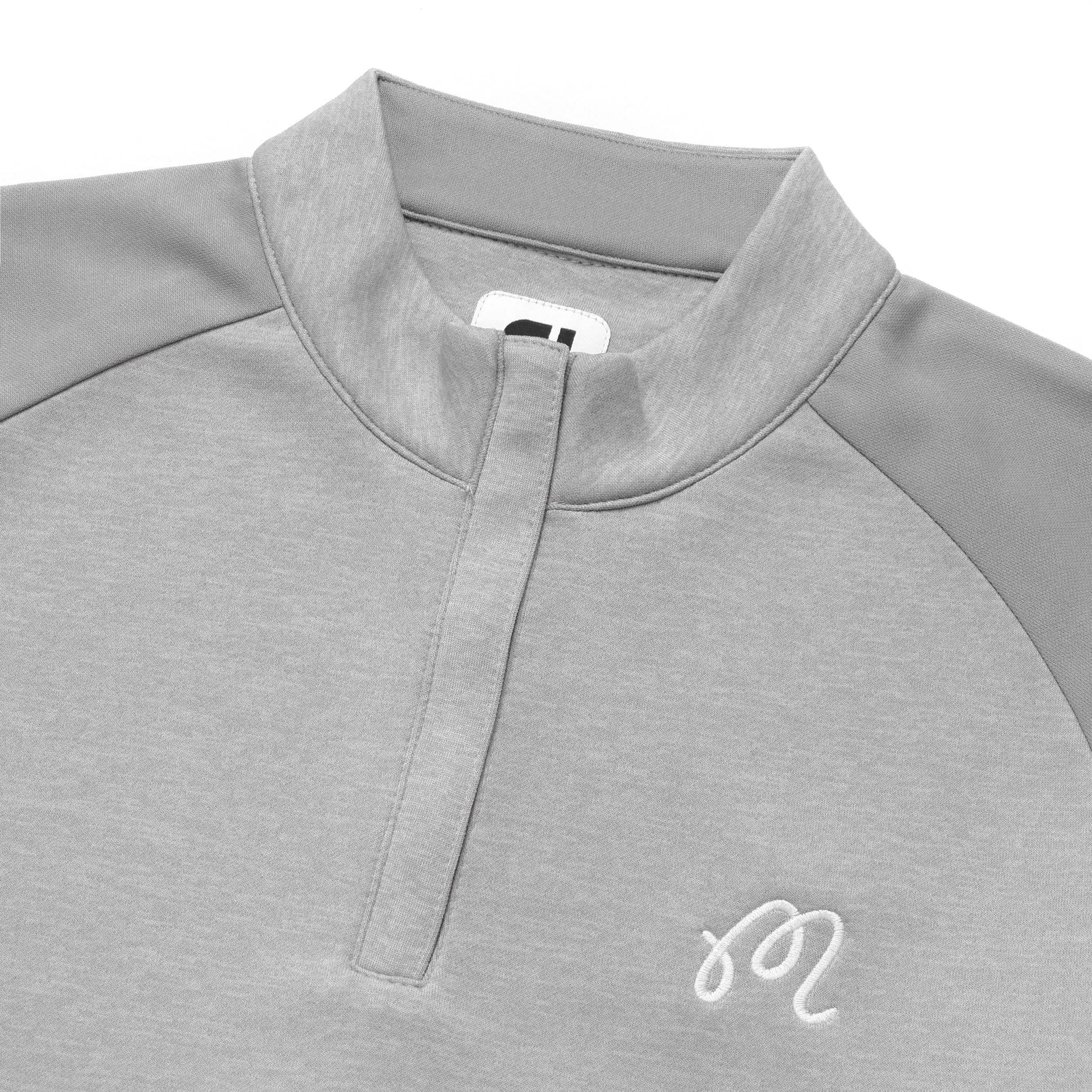 Malbon x Footjoy Womens Heather Block 1/4 Zip Midlayer