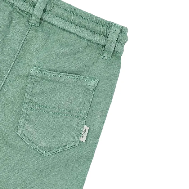 Mayoral - Boys Soft Chino Shorts in Laurel Green (7)