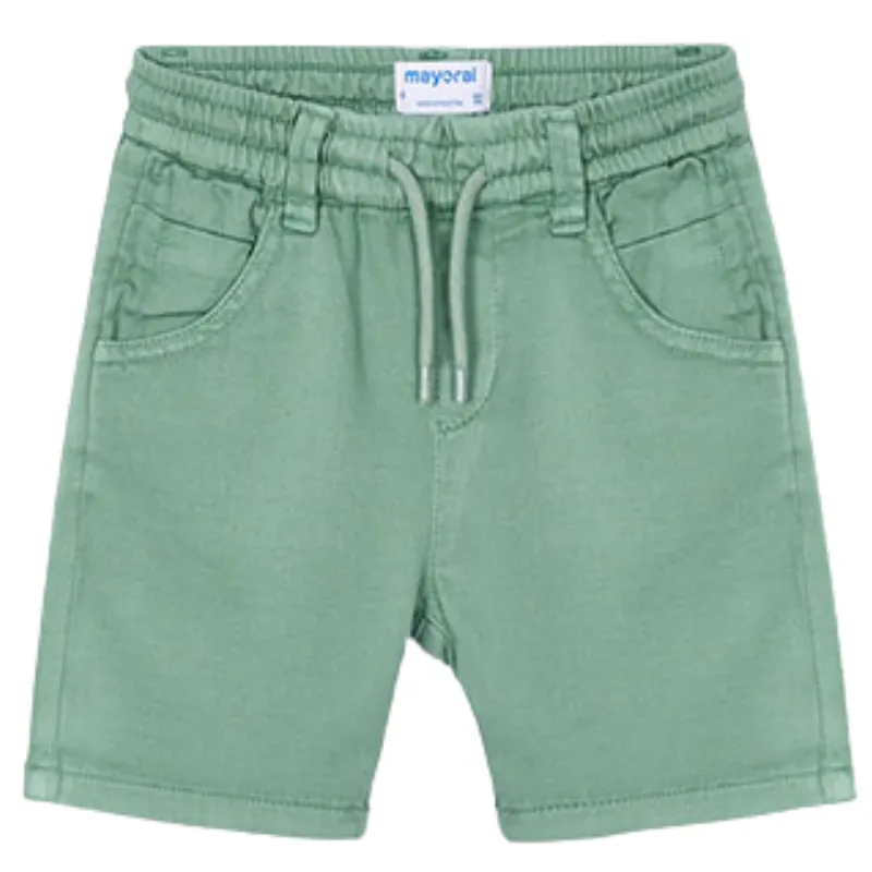 Mayoral - Boys Soft Chino Shorts in Laurel Green (7)