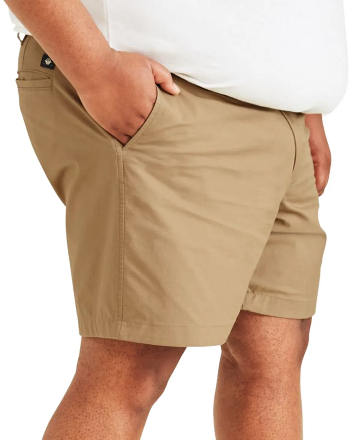 Men's solid elastic shorts big & tall ultimate supreme flex stretch Dockers, multi