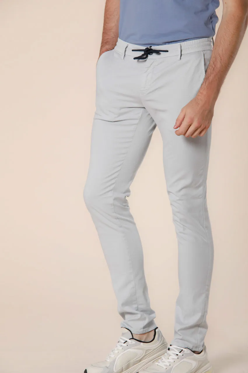 Milano Jogger pantalone chino jogger uomo in cotone e tencel extra slim
