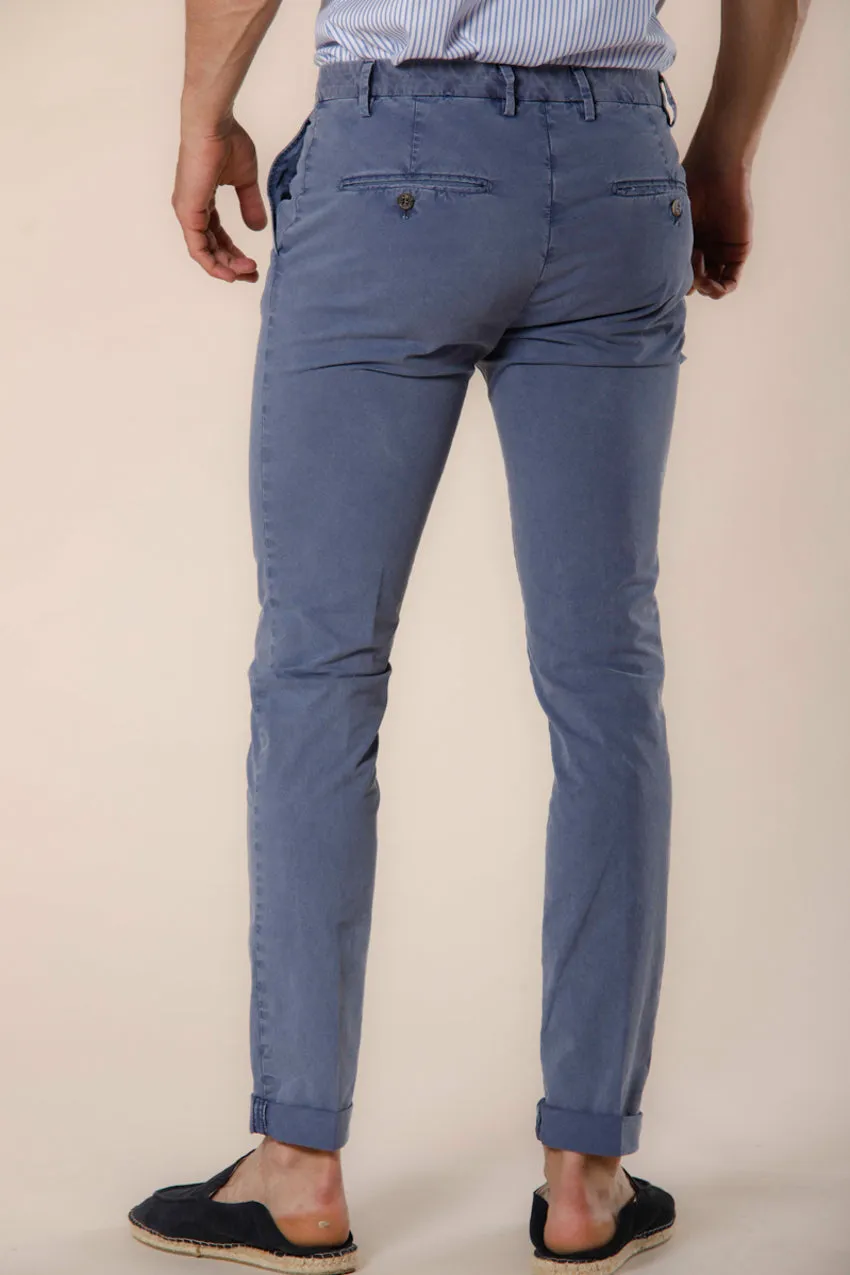 Milano Style Essential pantalone chino uomo in twill stretch extra slim fit