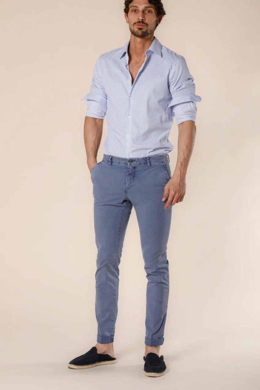 Milano Style Essential pantalone chino uomo in twill stretch extra slim fit