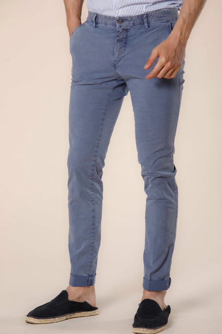 Milano Style Essential pantalone chino uomo in twill stretch extra slim fit