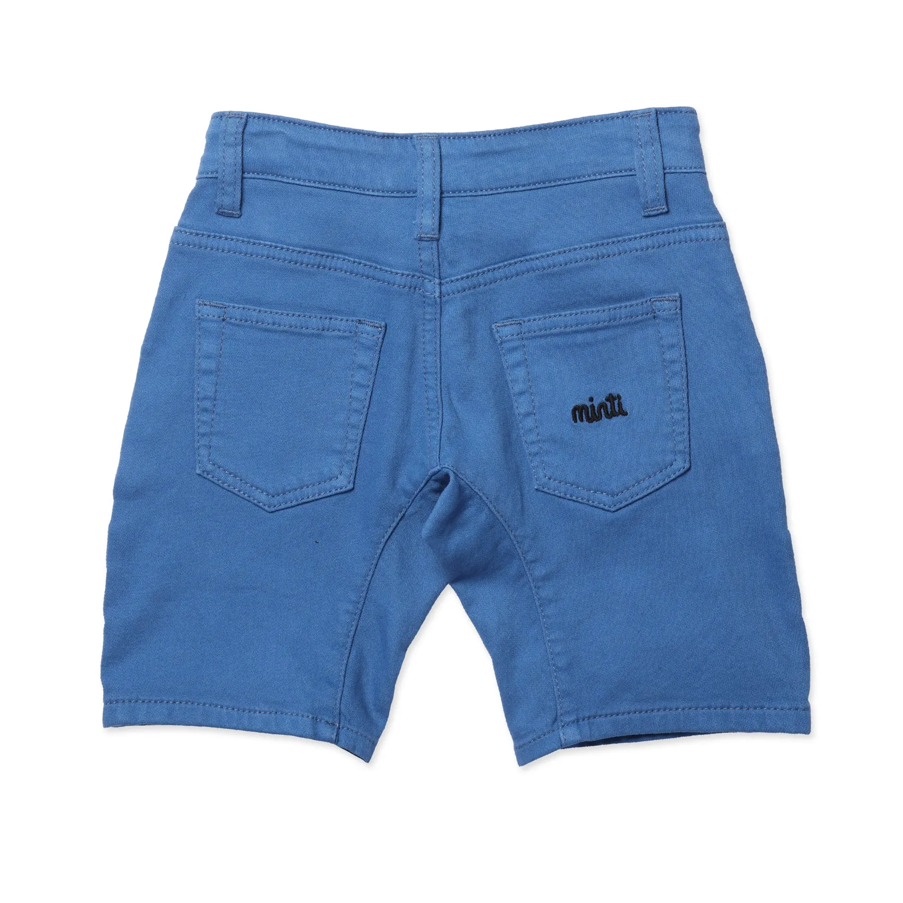 Minti Soft Feel Chino Short - Cobalt