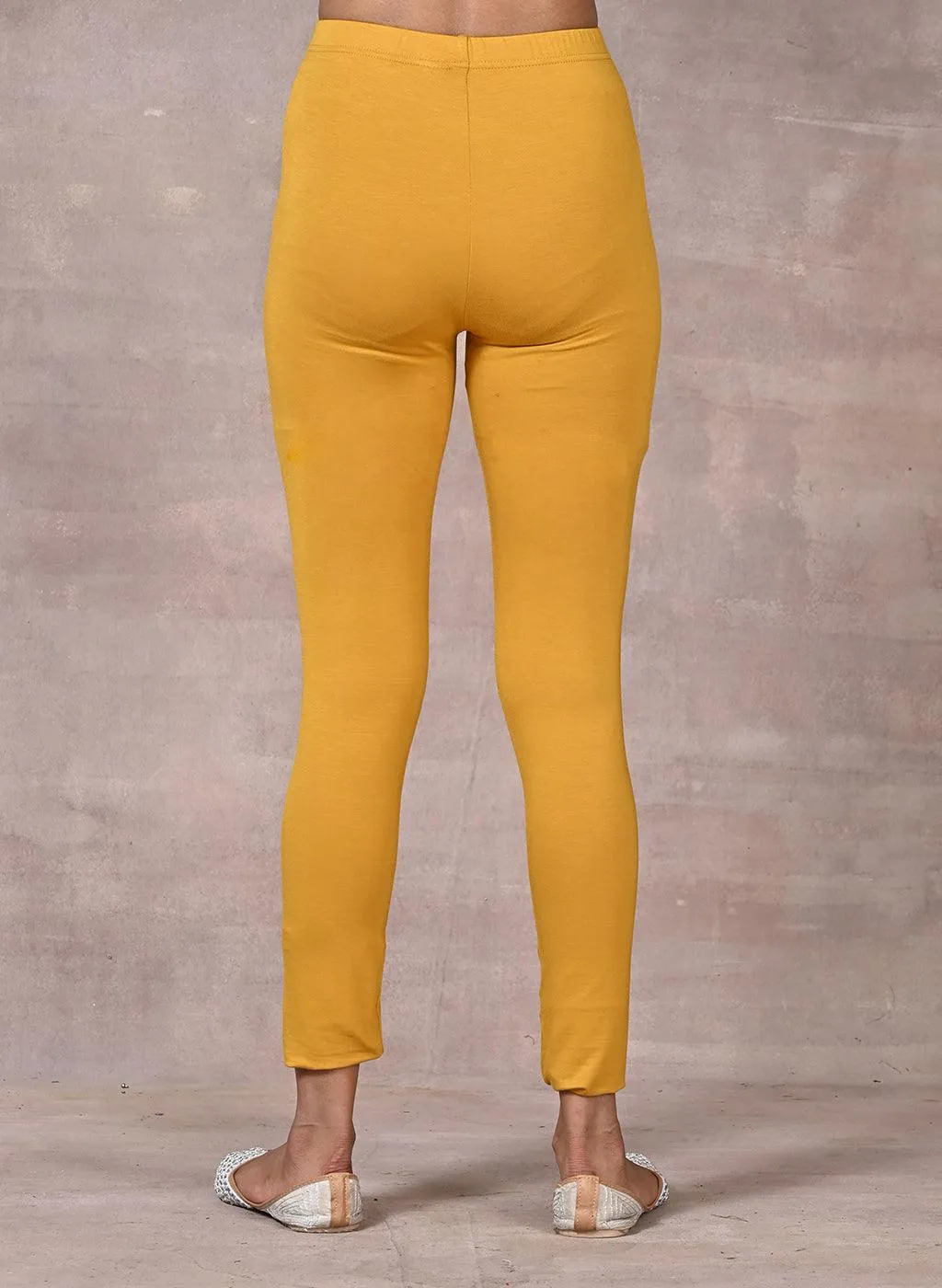 Mustard Plain Tight