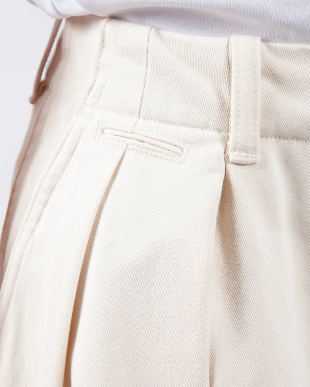 Natural Color Nanamica Chino Style Skirt