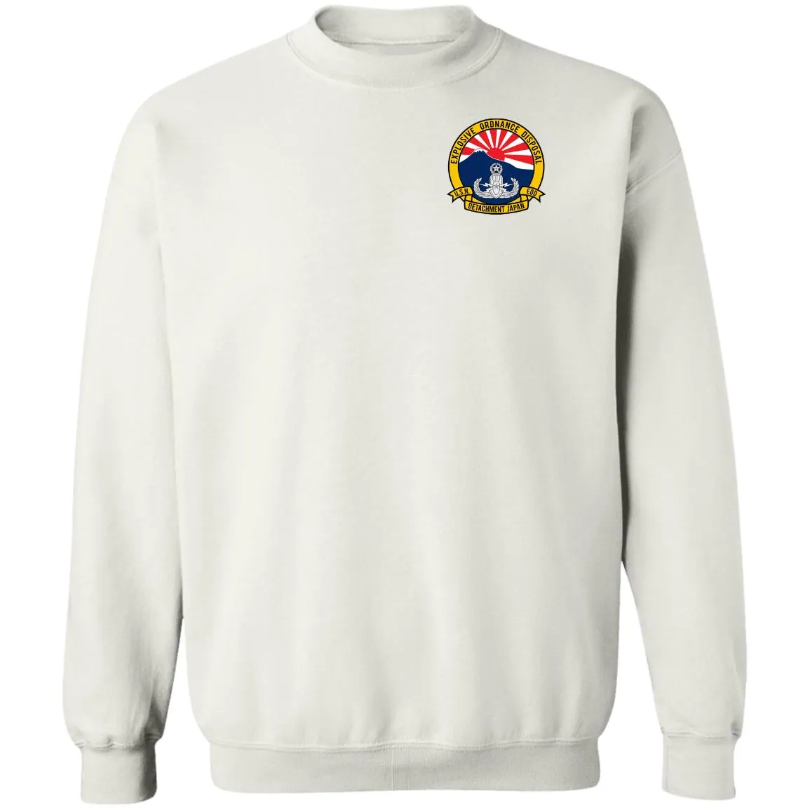 Navy EOD Mobile Unit Japan Crewneck Pullover Sweatshirt