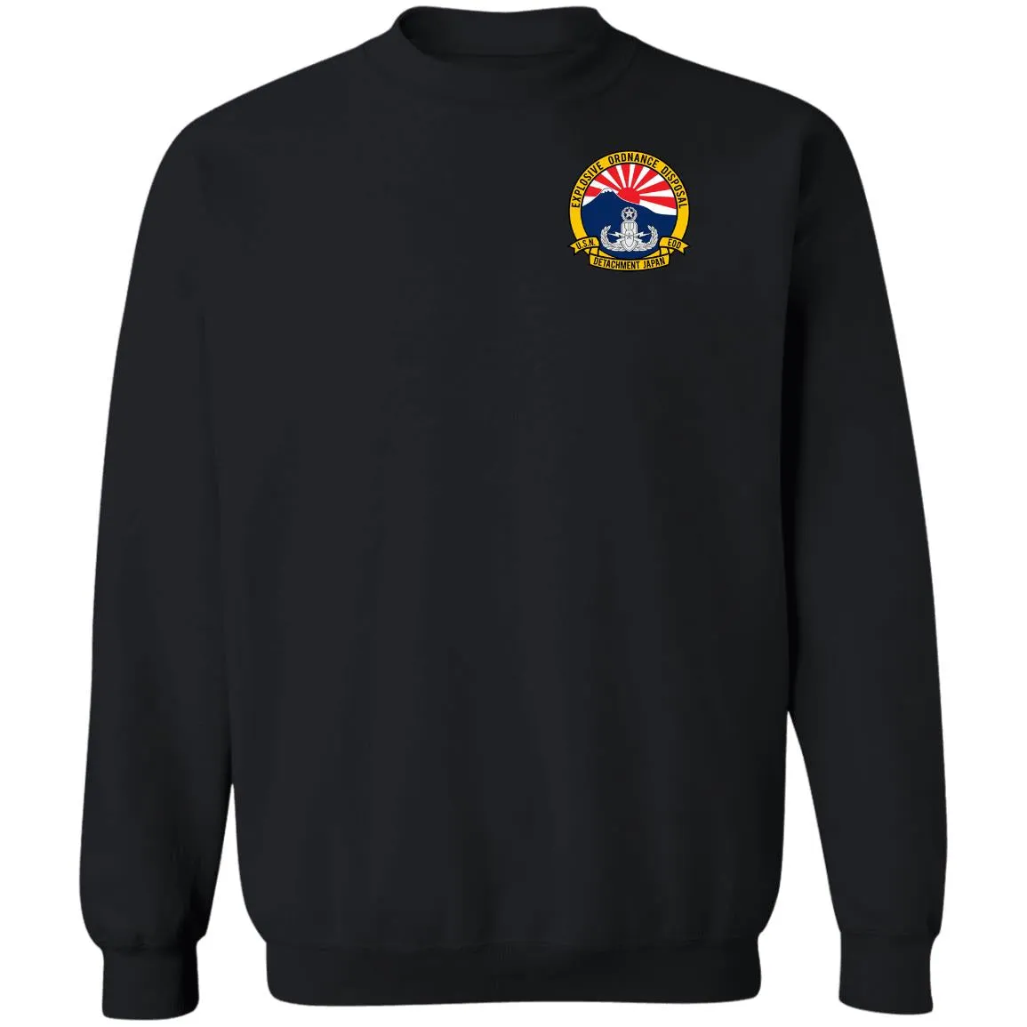 Navy EOD Mobile Unit Japan Crewneck Pullover Sweatshirt