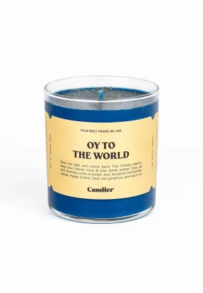 OY TO THE WORLD CANDLE