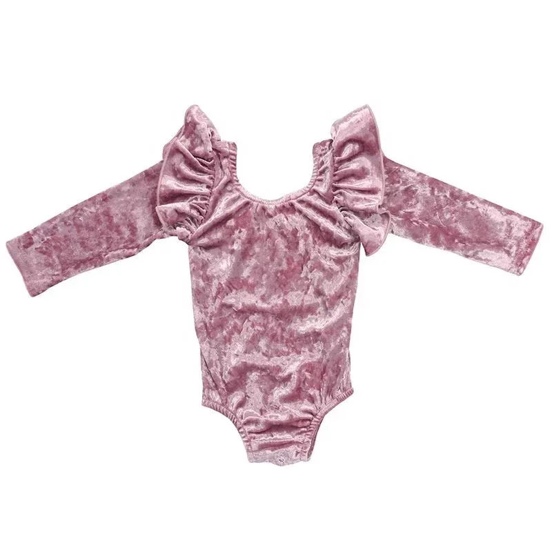 Pink Velvet Leotard