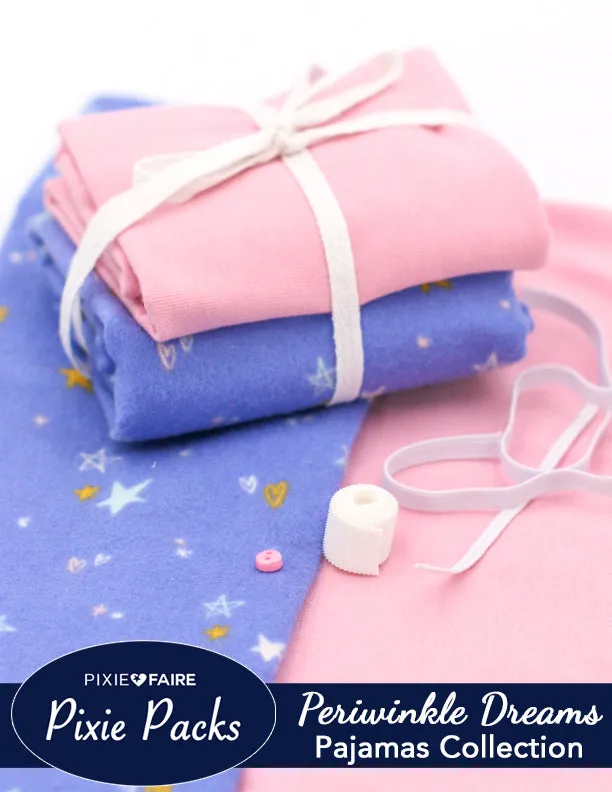 Pixie Packs Periwinkle Dreams Pajamas Collection