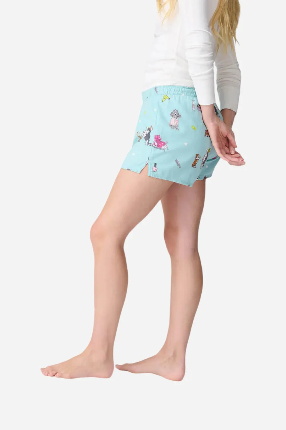 PJ Salvage Spaw Day Flannel Short